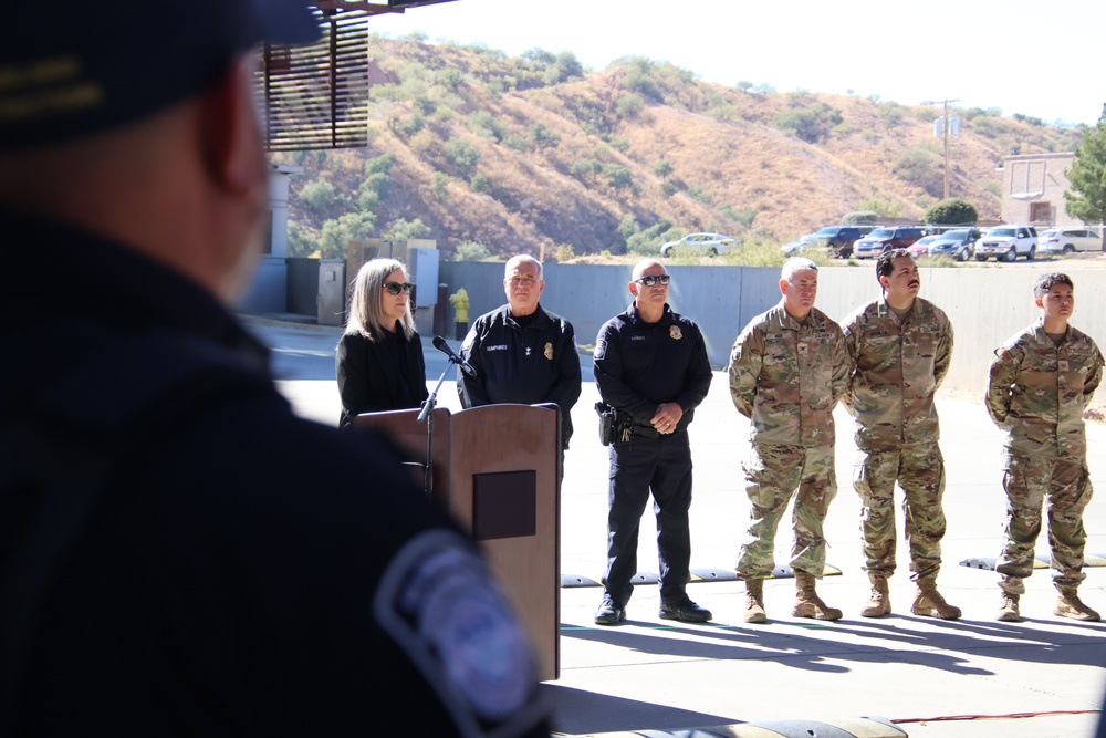 Arizona Governor Tours Port of Entry