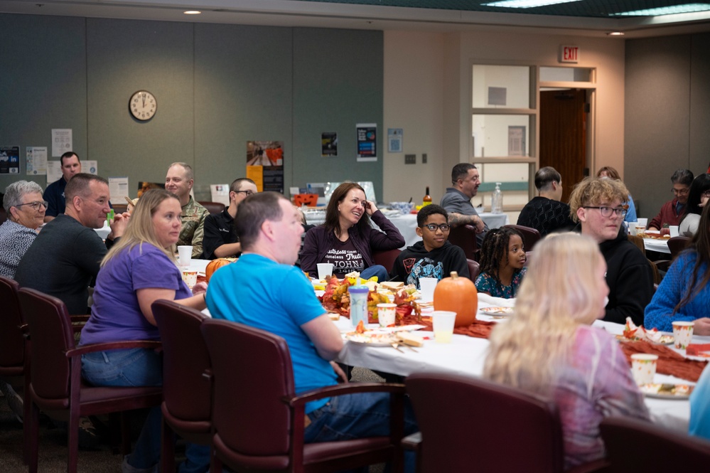 Team Kirtland attends a Thanksgiving Luncheon