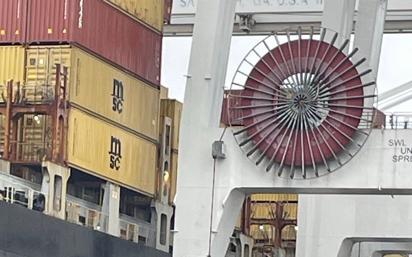 Soldiers observe safety strategies at Port of Savannah