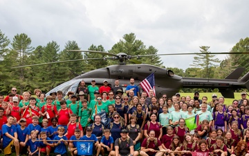 Children of Kentucky National Guard Members Attend Annual Youth Camp