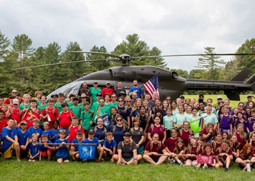 Children of Kentucky National Guard Members Attend Annual Youth Camp