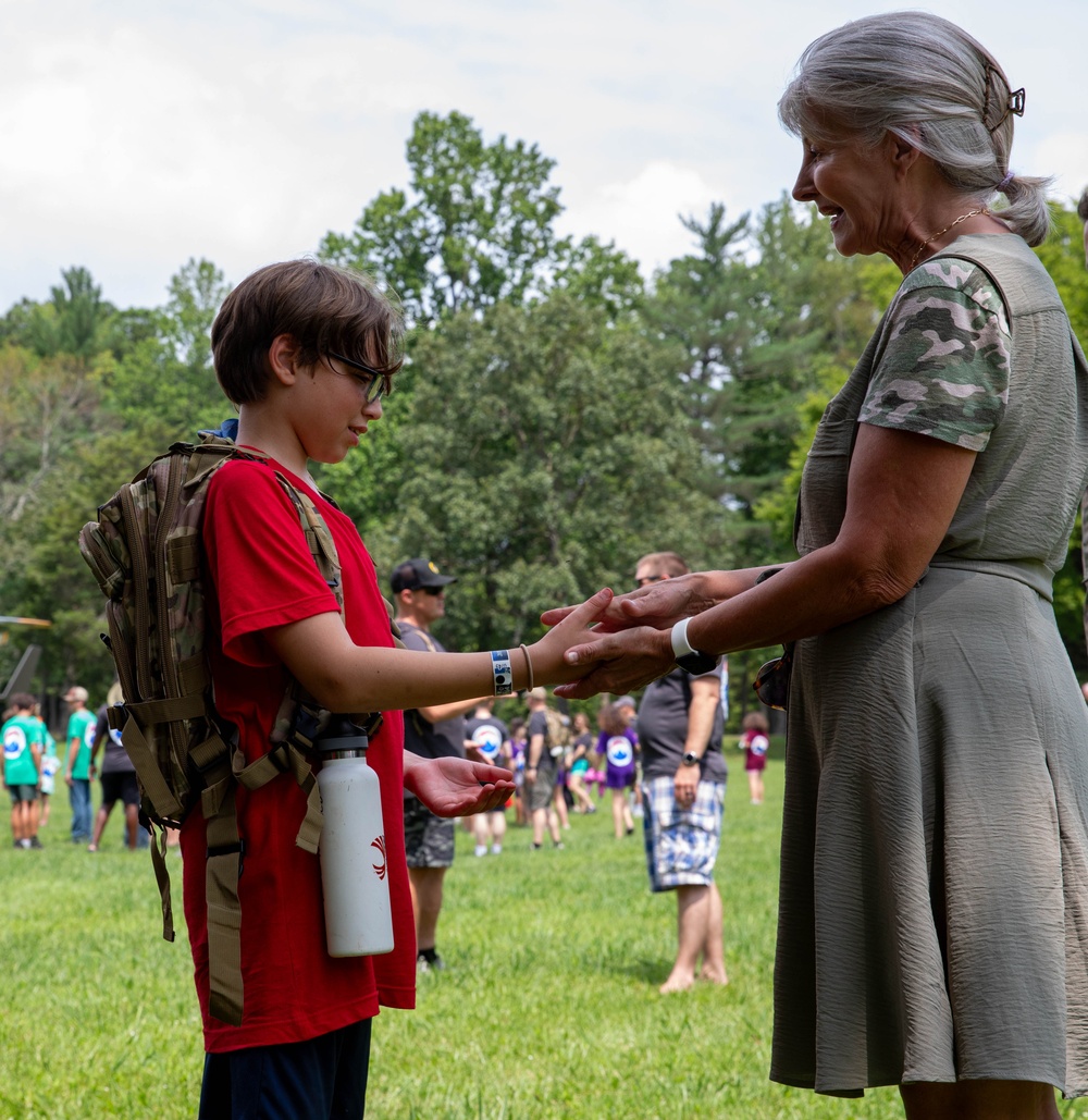 Children of Kentucky National Guard Members Attend Annual Youth Camp