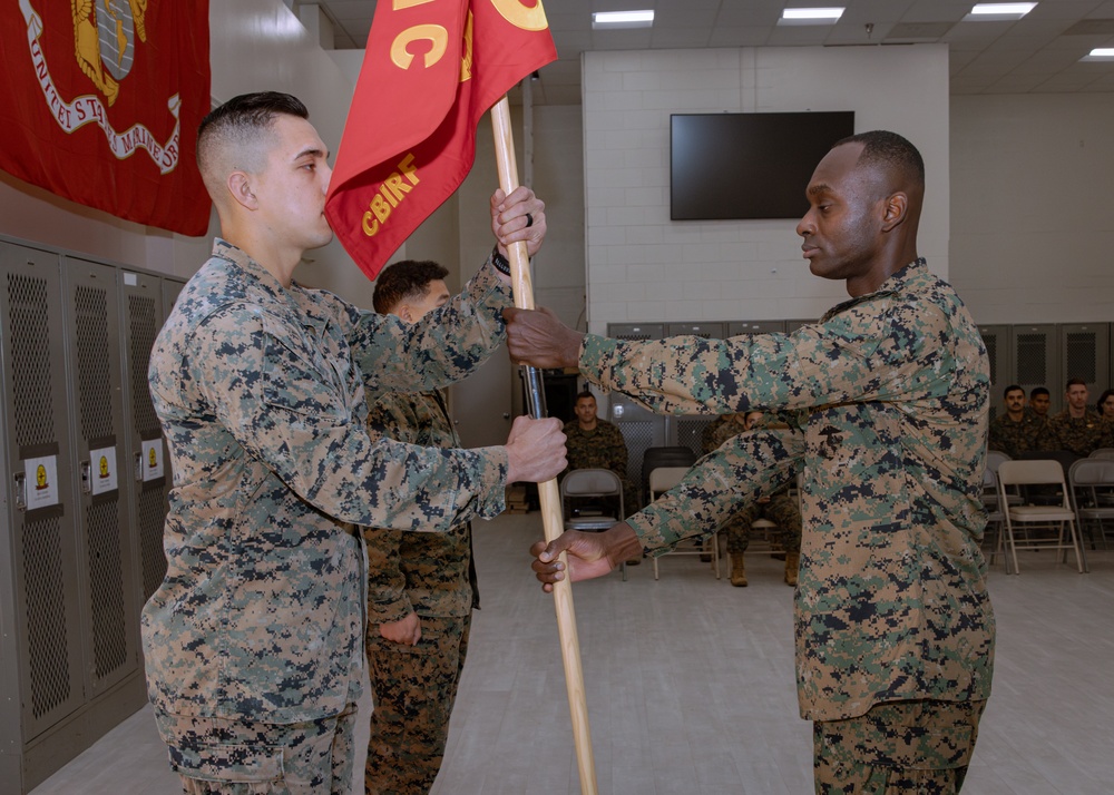 Change of Command - Charlie Company