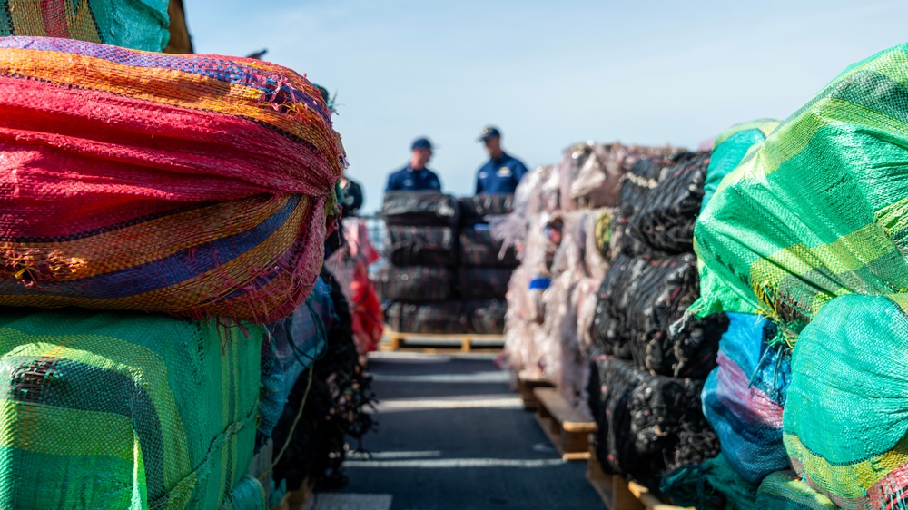 U.S. Coast Guard Cutter Munro crew seizes more than $338M in Narcotics