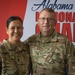 Alabama Guard enlisted leaders pose for a photo with Romanian partner