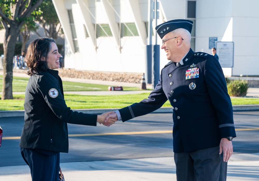 Under Secretary of the Air Force visits Space Systems Command