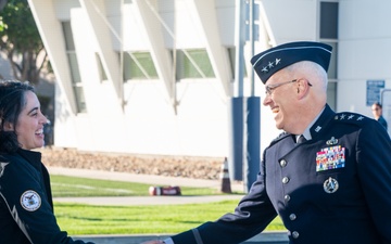 Under Secretary of the Air Force visits Space Systems Command