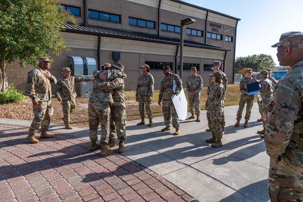 Chief Master Sgt. Notification and Release Party