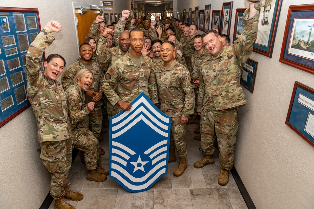 Chief Master Sgt. Notification and Release Party