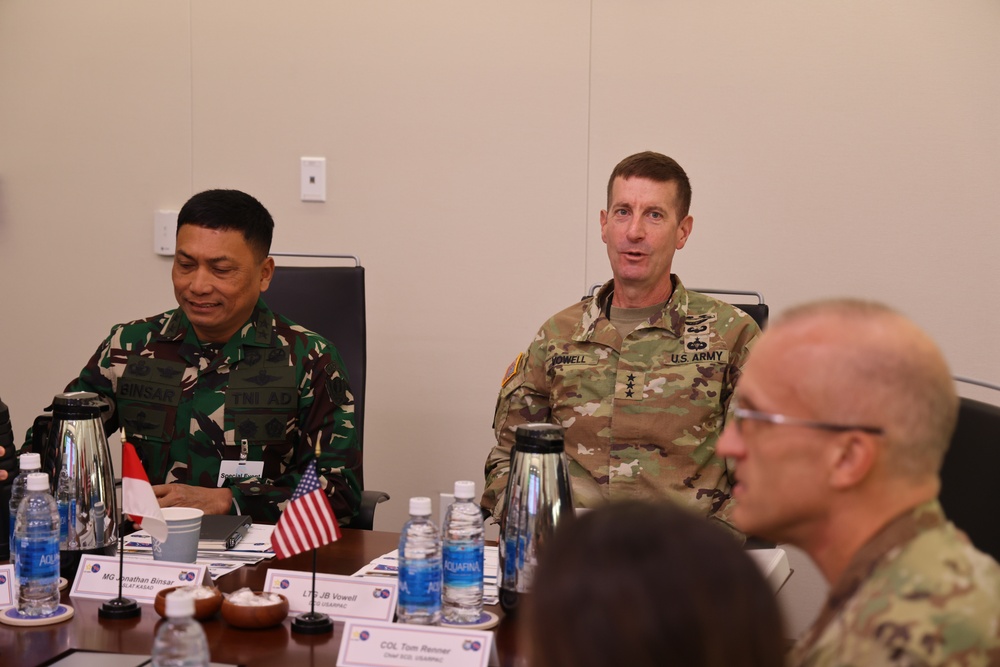 Indonesian Army-U.S. Army Staff Talks