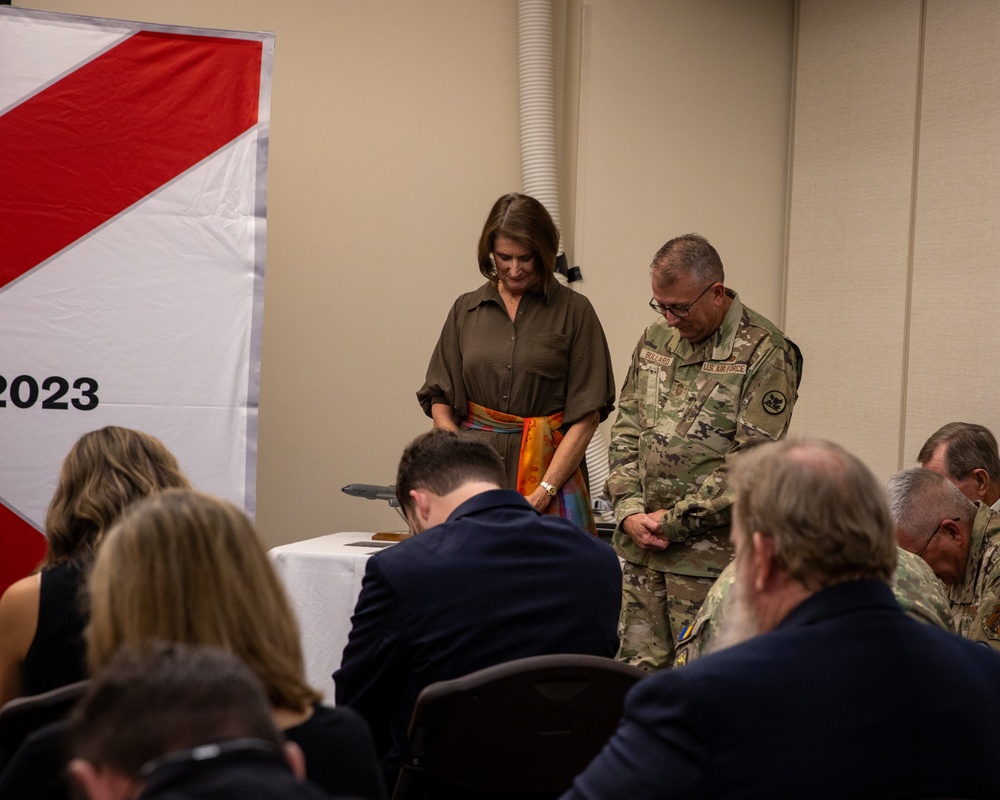 Outgoing Senior Enlisted Leader hosts a small retirement ceremony