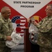 Outgoing Senior Enlisted Leader hosts a small retirement ceremony