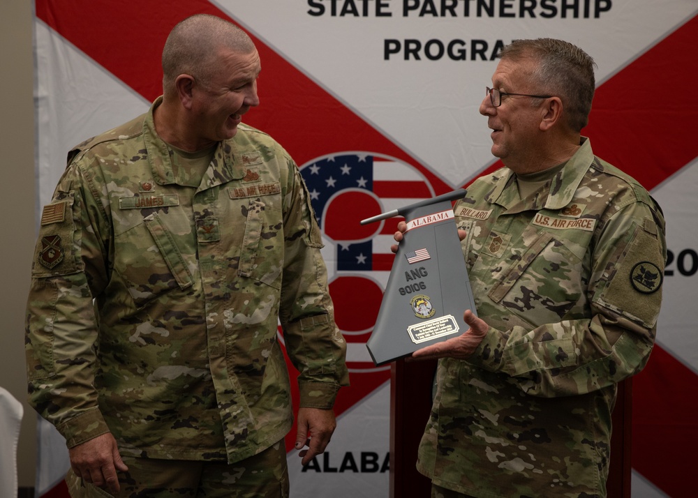 Outgoing Senior Enlisted Leader hosts a small retirement ceremony