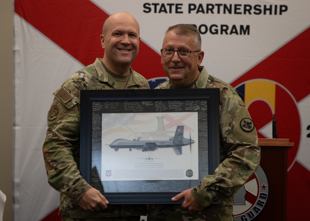 Outgoing Senior Enlisted Leader hosts a small retirement ceremony