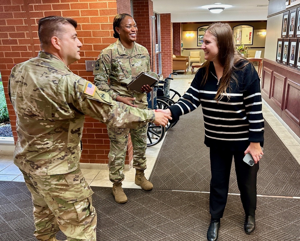 Munson Army Health Center director engages healthcare partners