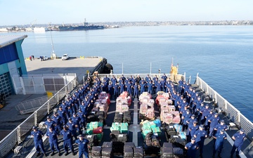 Coast Guard offloads more than 29,000 pounds of cocaine in San Diego