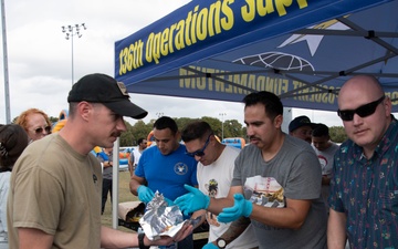 ANG Texans hosts a day of food, fun