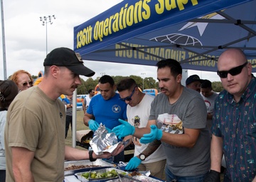 ANG Texans hosts a day of food, fun