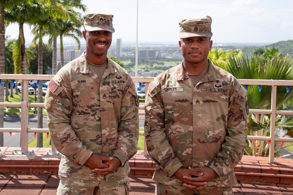 Two Tripler Army Medical Center NCOs were selected and appointed 70B Medical Service Corp Officers