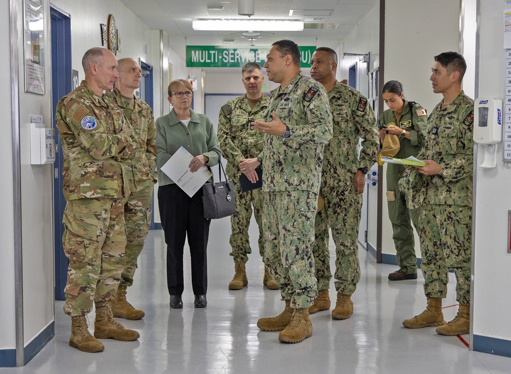 U.S. Forces Japan and 5th Air Force Commander, Lt. Gen. Stephen F. Jost Visits USNH Yokosuka