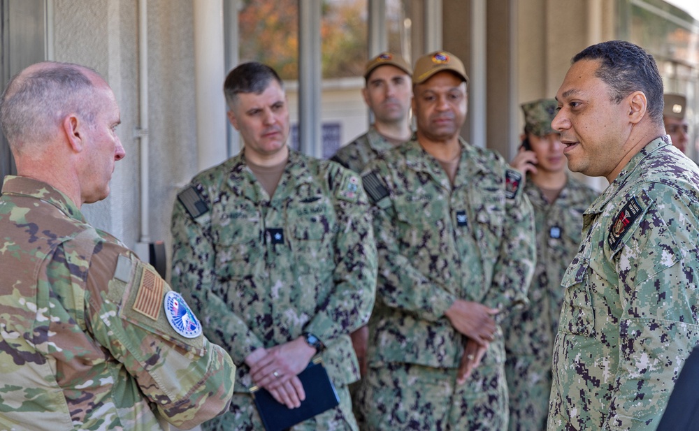 U.S. Forces Japan and 5th Air Force Commander, Lt. Gen. Stephen F. Jost Visits USNH Yokosuka