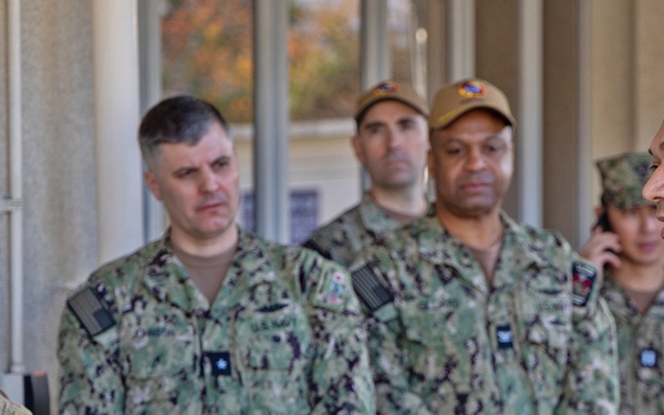 U.S. Forces Japan and 5th Air Force Commander, Lt. Gen. Stephen F. Jost Visits USNH Yokosuka