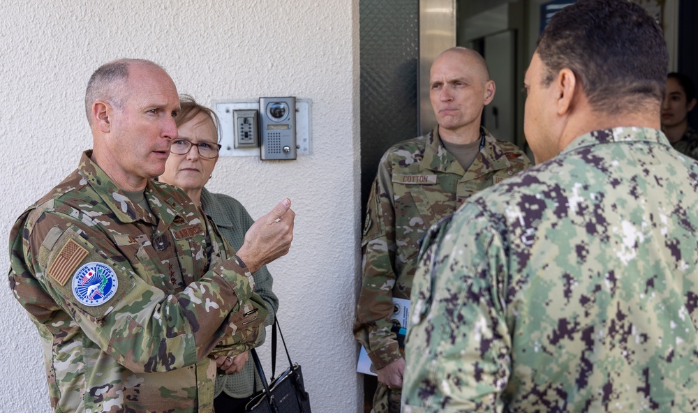 U.S. Forces Japan and 5th Air Force Commander, Lt. Gen. Stephen F. Jost Visits USNH Yokosuka