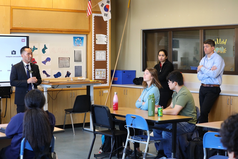 USACE Far East District Talks STEAM at Humphreys High School