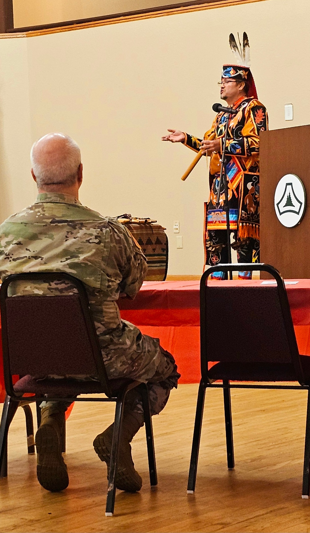 Storyteller with Red Cliff Band of Lake Superior Chippewa highlights Fort McCoy’s 2024 Native American Heritage Month observance