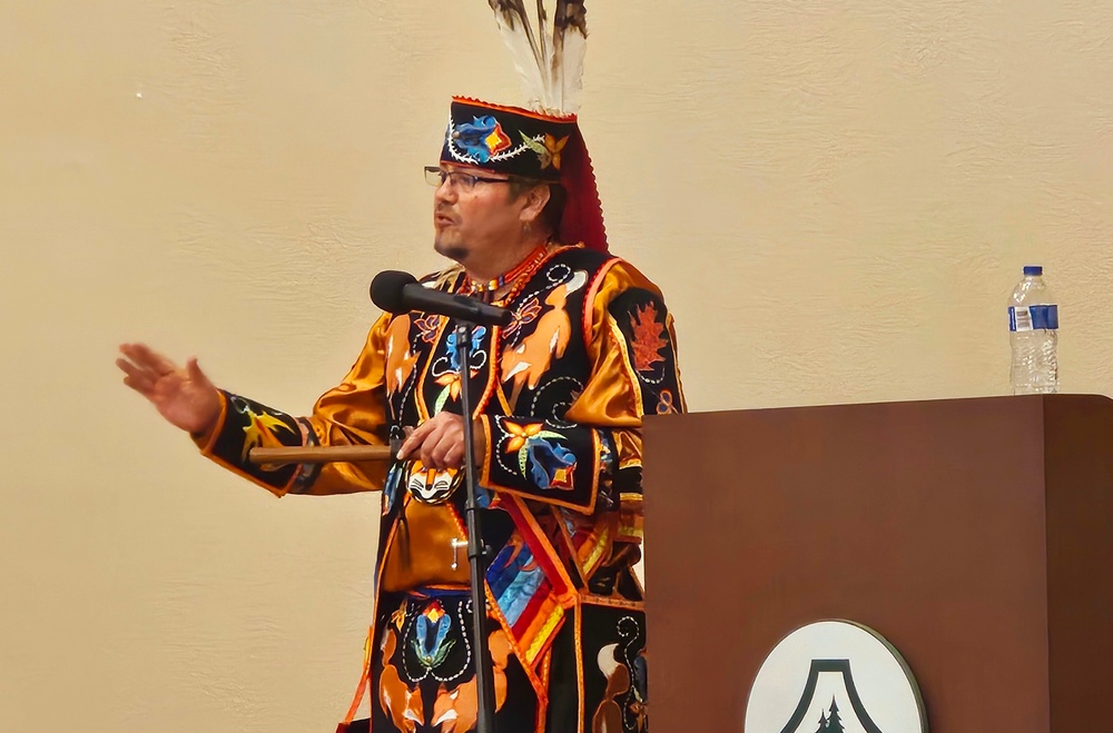 Storyteller with Red Cliff Band of Lake Superior Chippewa highlights Fort McCoy’s 2024 Native American Heritage Month observance