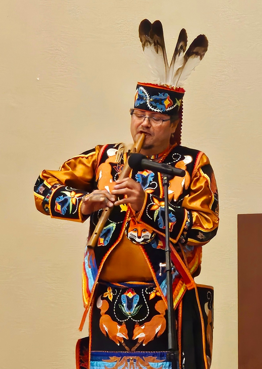 Storyteller with Red Cliff Band of Lake Superior Chippewa highlights Fort McCoy’s 2024 Native American Heritage Month observance