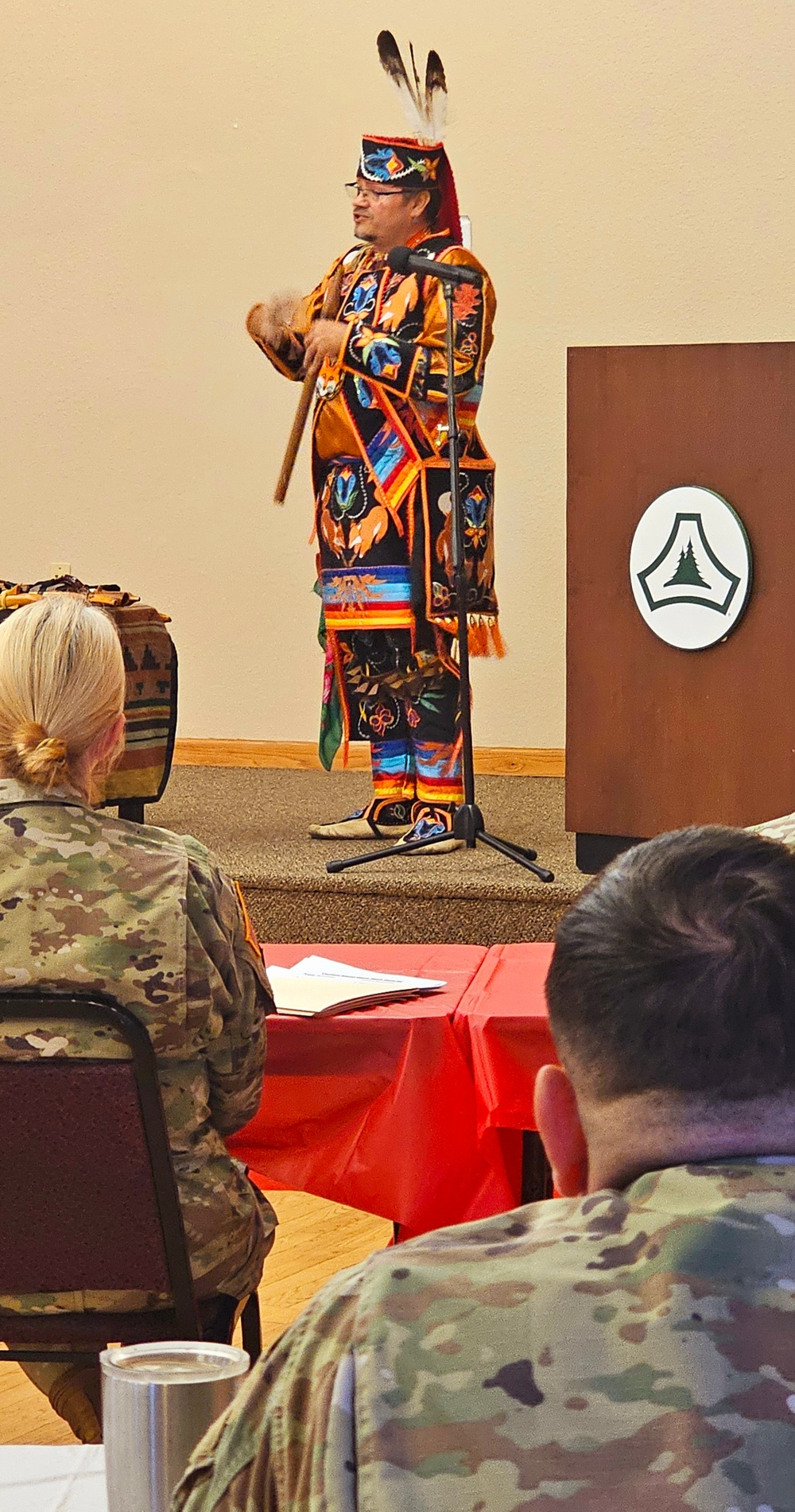 Storyteller with Red Cliff Band of Lake Superior Chippewa highlights Fort McCoy’s 2024 Native American Heritage Month observance