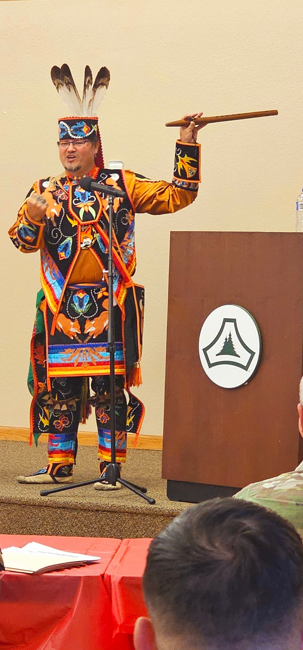 Storyteller with Red Cliff Band of Lake Superior Chippewa highlights Fort McCoy’s 2024 Native American Heritage Month observance