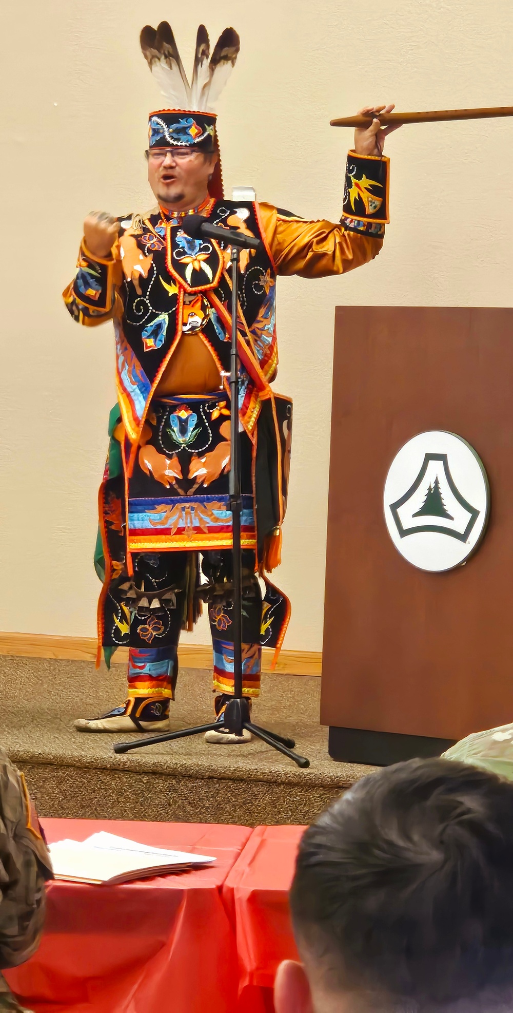 Storyteller with Red Cliff Band of Lake Superior Chippewa highlights Fort McCoy’s 2024 Native American Heritage Month observance