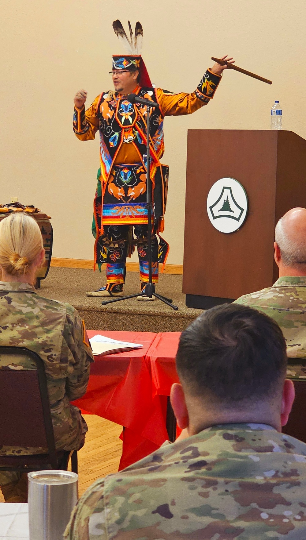 Storyteller with Red Cliff Band of Lake Superior Chippewa highlights Fort McCoy’s 2024 Native American Heritage Month observance