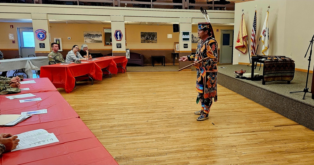 Storyteller with Red Cliff Band of Lake Superior Chippewa highlights Fort McCoy’s 2024 Native American Heritage Month observance