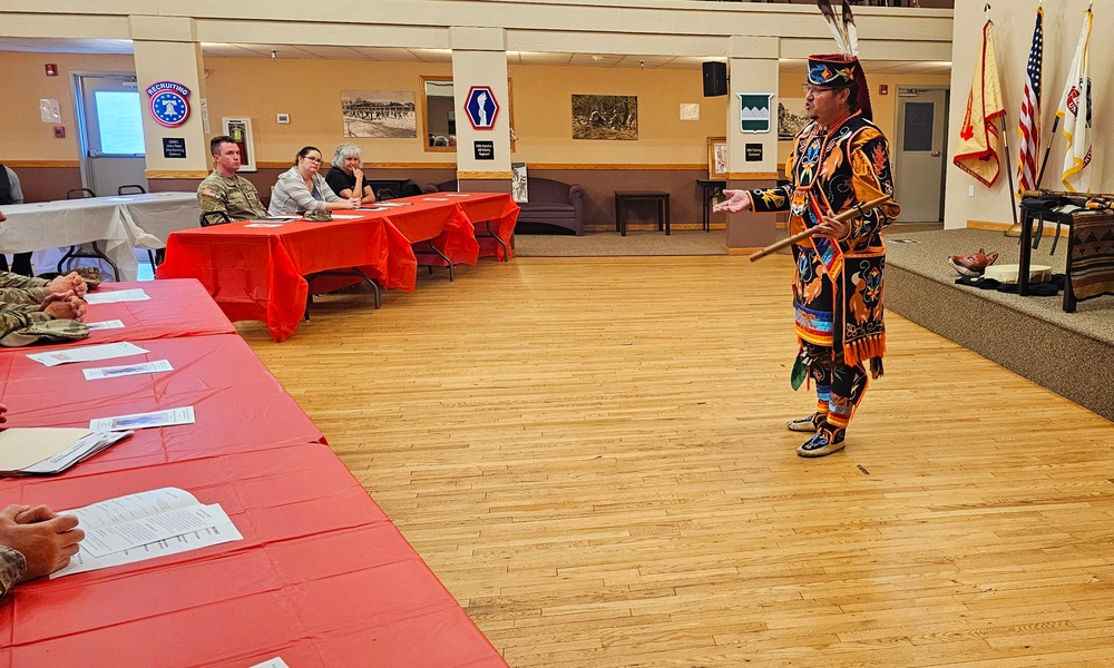 Storyteller with Red Cliff Band of Lake Superior Chippewa highlights Fort McCoy’s 2024 Native American Heritage Month observance