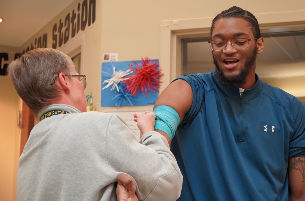 NWS Yorktown's Youth Center staff receive Stop the Bleed Training