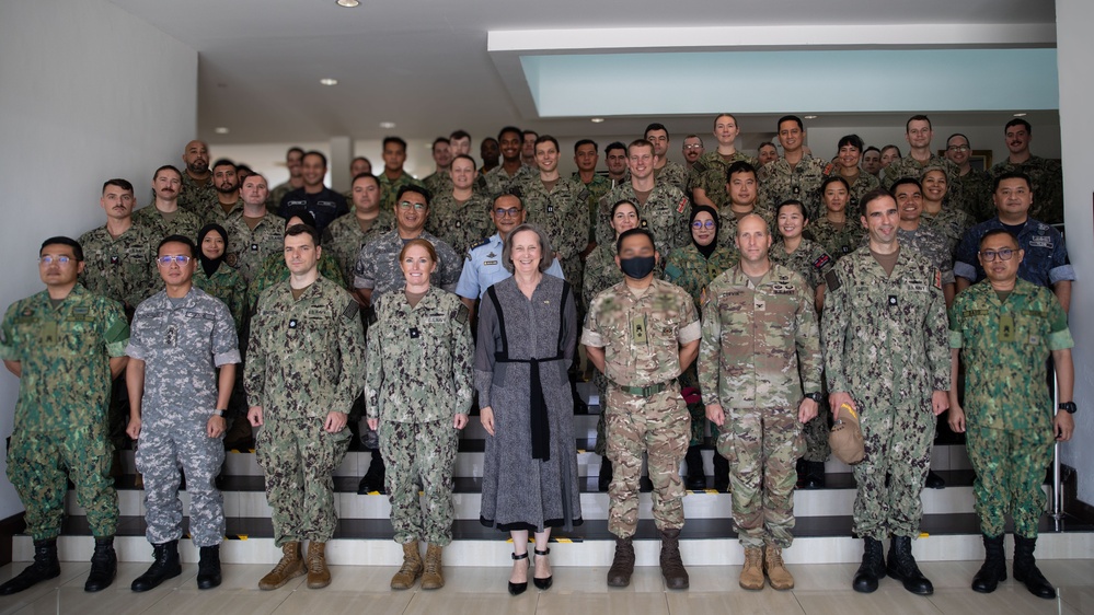 Vice Commander, U.S. 7th Fleet Attends Office Call During CARAT Brunei 2024