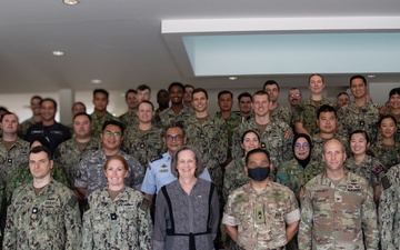 Vice Commander, U.S. 7th Fleet Attends Office Call During CARAT Brunei 2024