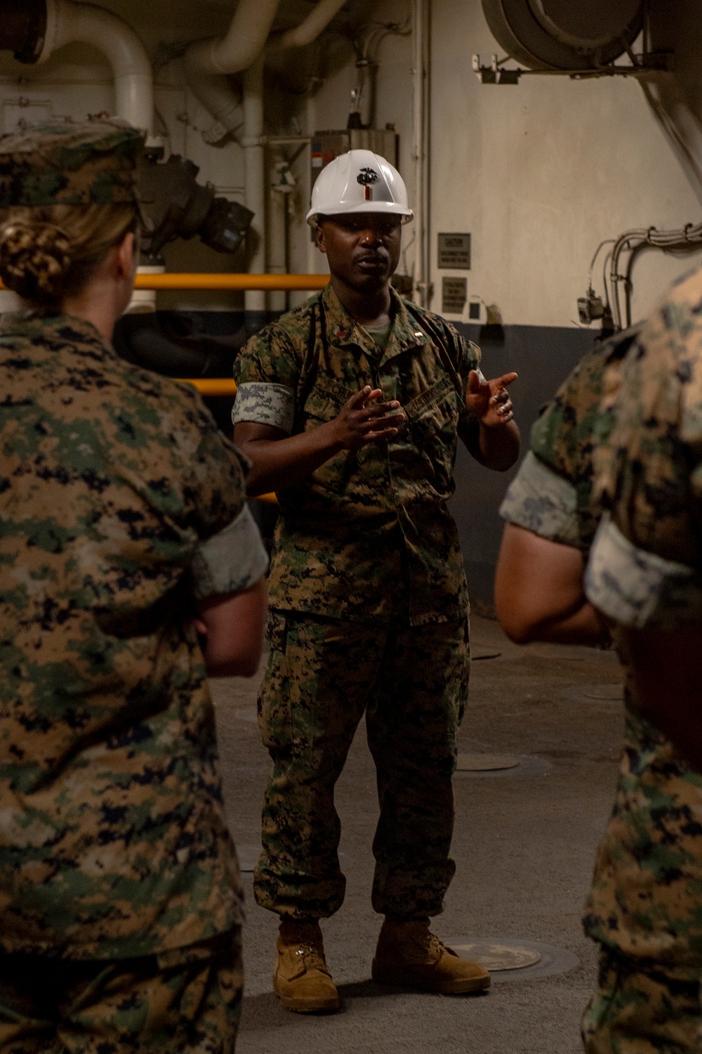 U.S Marines Tour USS Essex