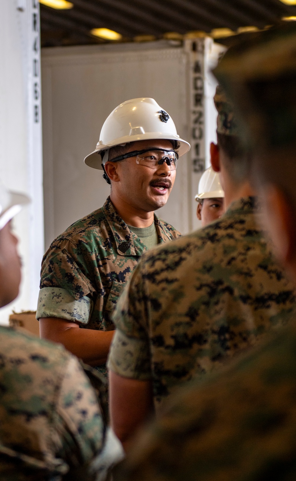 U.S Marines Tour USS Essex