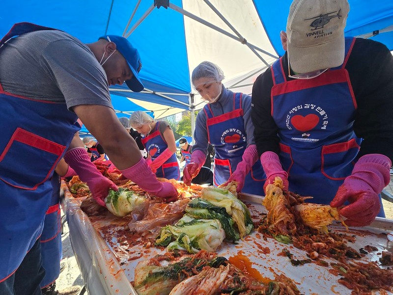 Kimchi-making memories