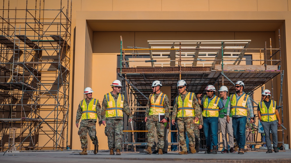 Brig. Gen. Mills tours U.S. Army Corps of Engineers Middle East district