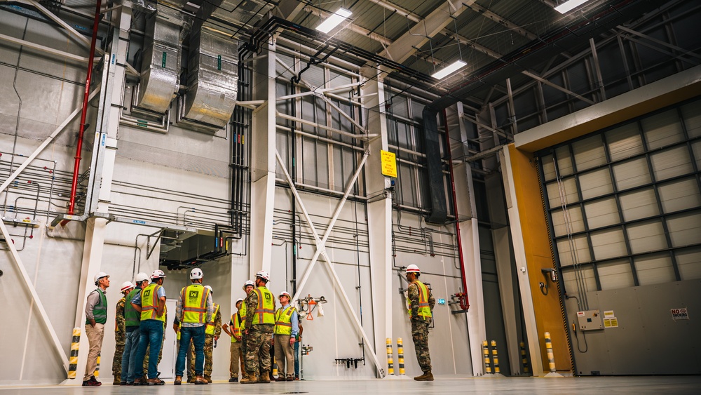 Brig. Gen. Mills tours U.S. Army Corps of Engineers Middle East district