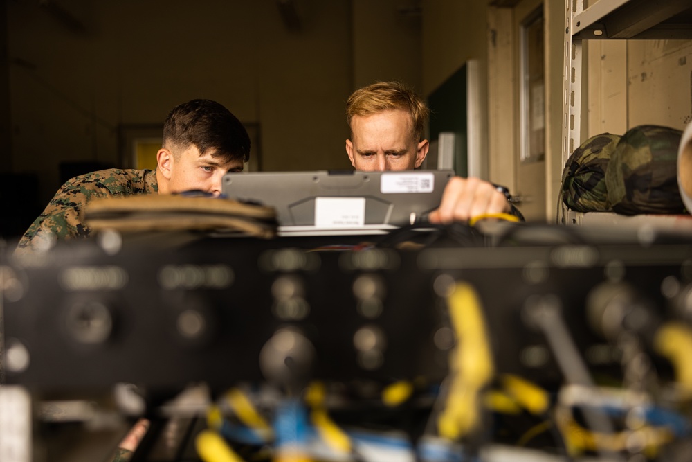 31st MEU Communication Exercise