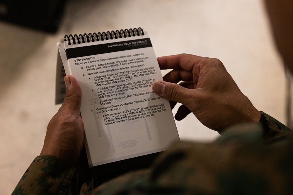 31st MEU Communication Exercise