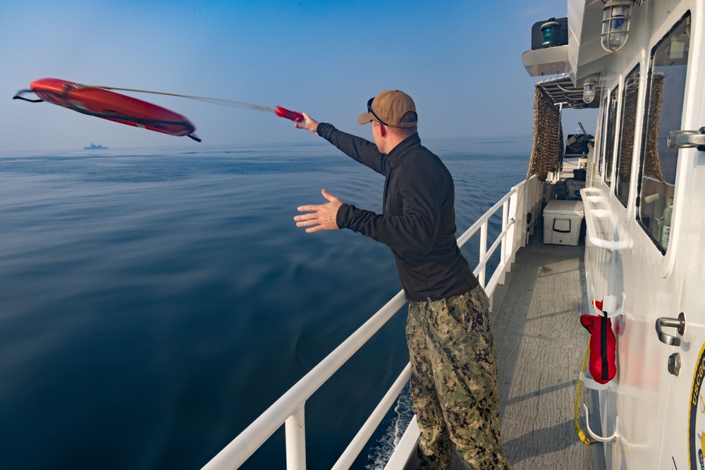 USCGC Robert Goldman Underway in the Arabian Gulf