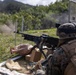 MACS-4 Marines fire M240 machine guns during live fire range