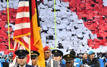 NFL Game Between The New York Giants and Carolina Panthers